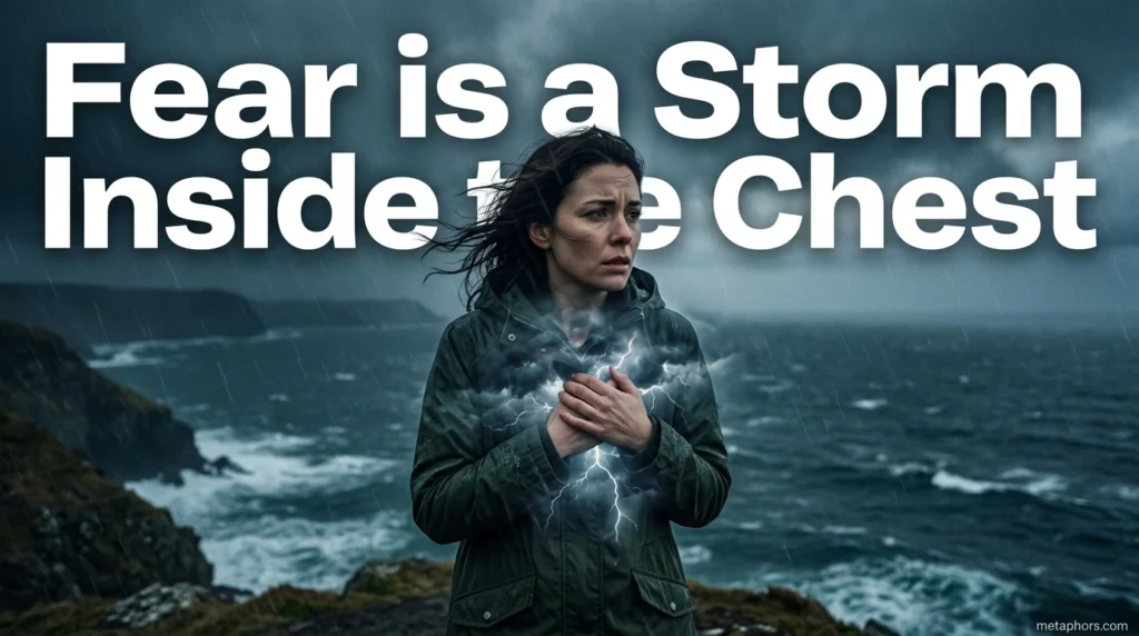 Fear is a Storm Inside the Chest