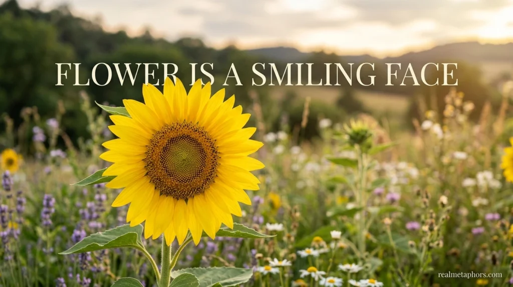 Flower is a Smiling Face