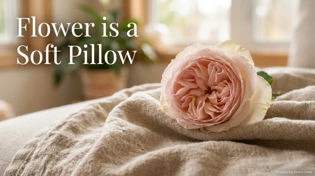 Flower is a Soft Pillow