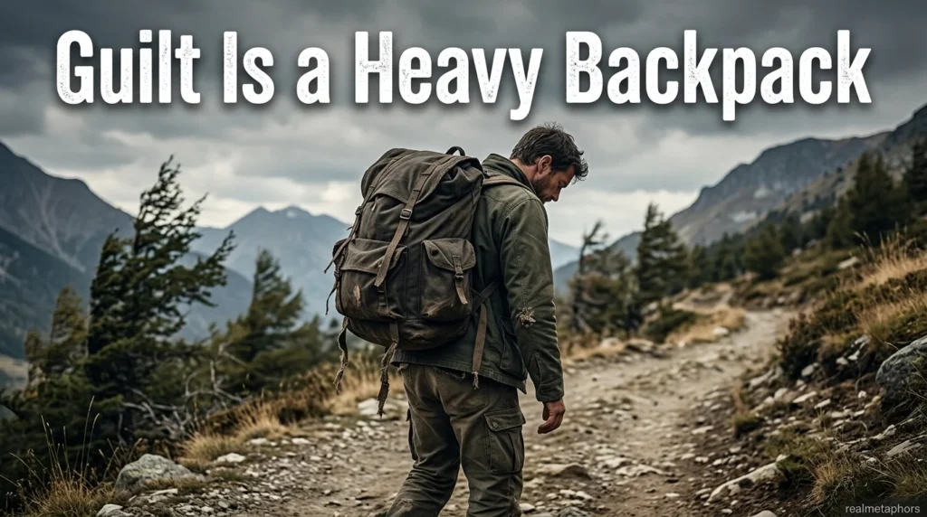 Guilt Is a Heavy Backpack