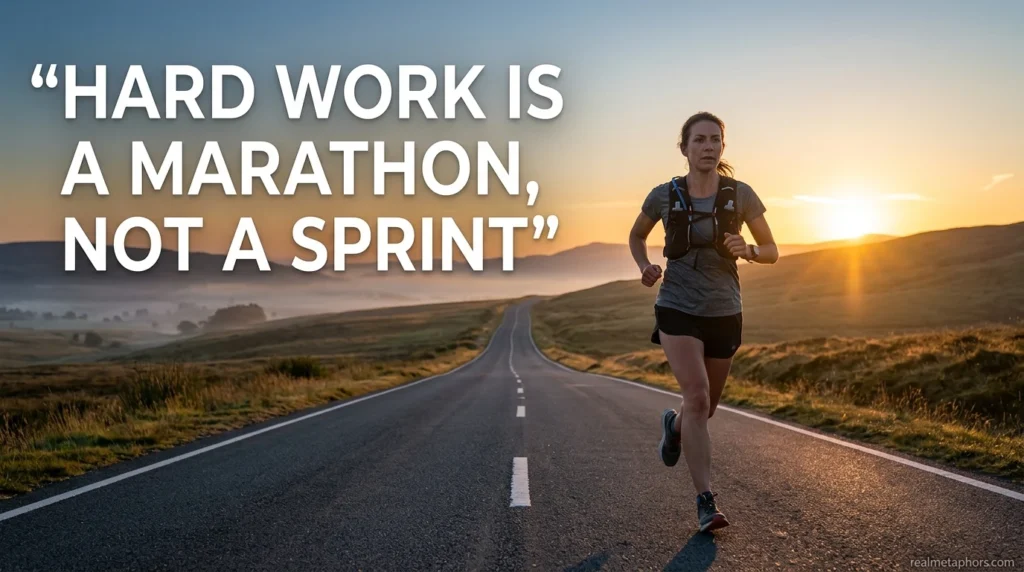 Hard Work Is a Marathon, Not a Sprint
