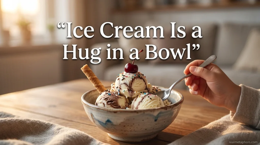 Ice Cream Is a Hug in a Bowl