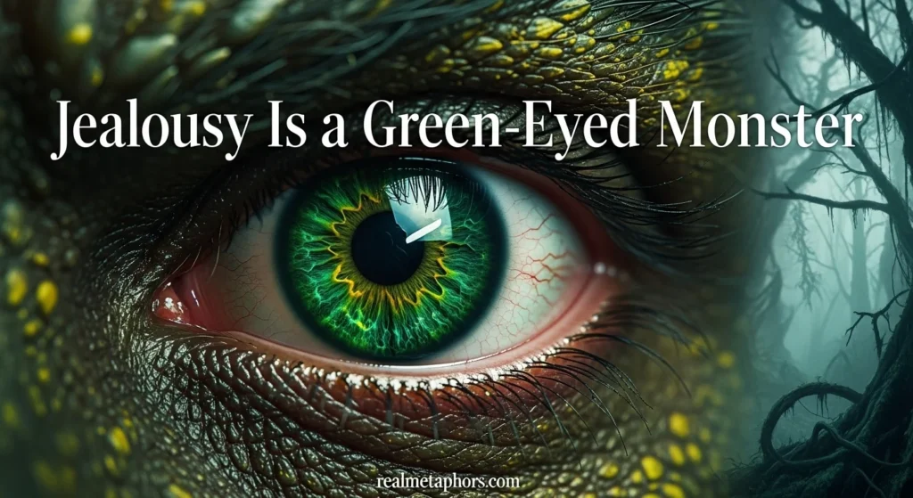 Jealousy Is a Green-Eyed Monster