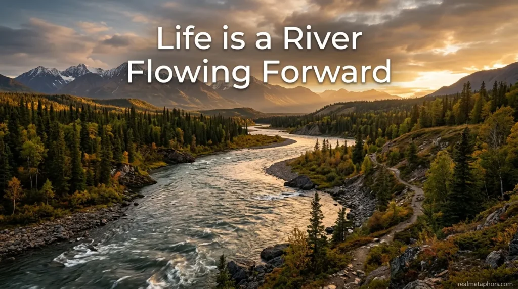 Life is a River Flowing Forward