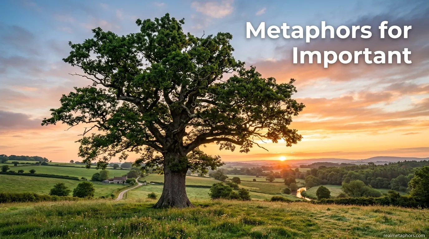 Metaphors for Important