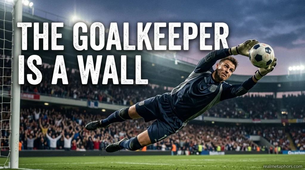 The Goalkeeper is a Wall