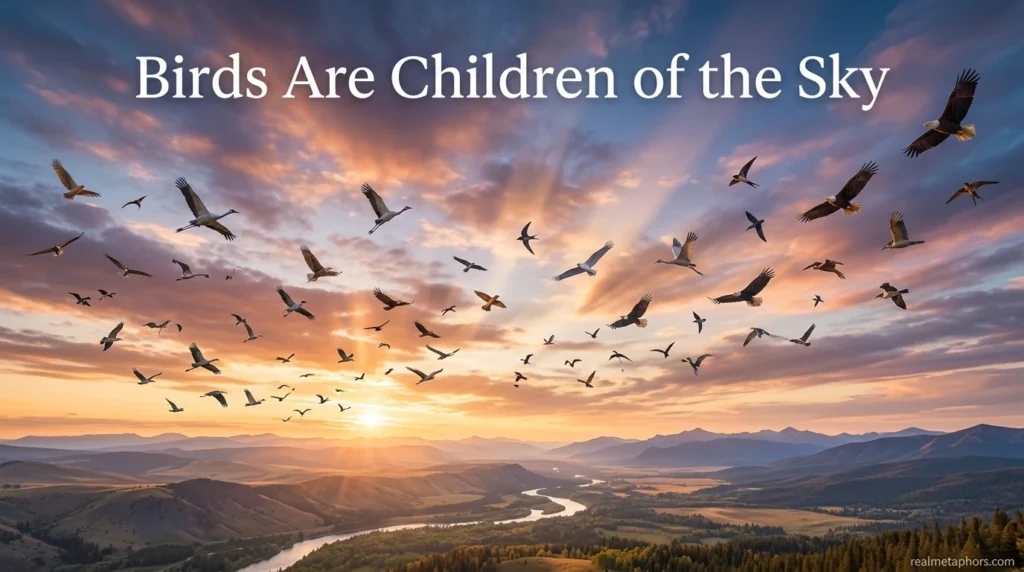 Birds Are Children of the Sky