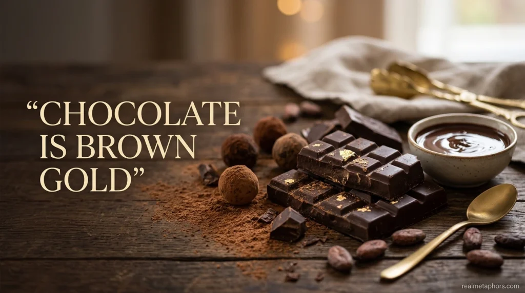Chocolate is Brown Gold