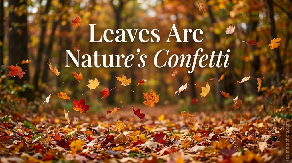  Leaves Are Nature’s Confetti