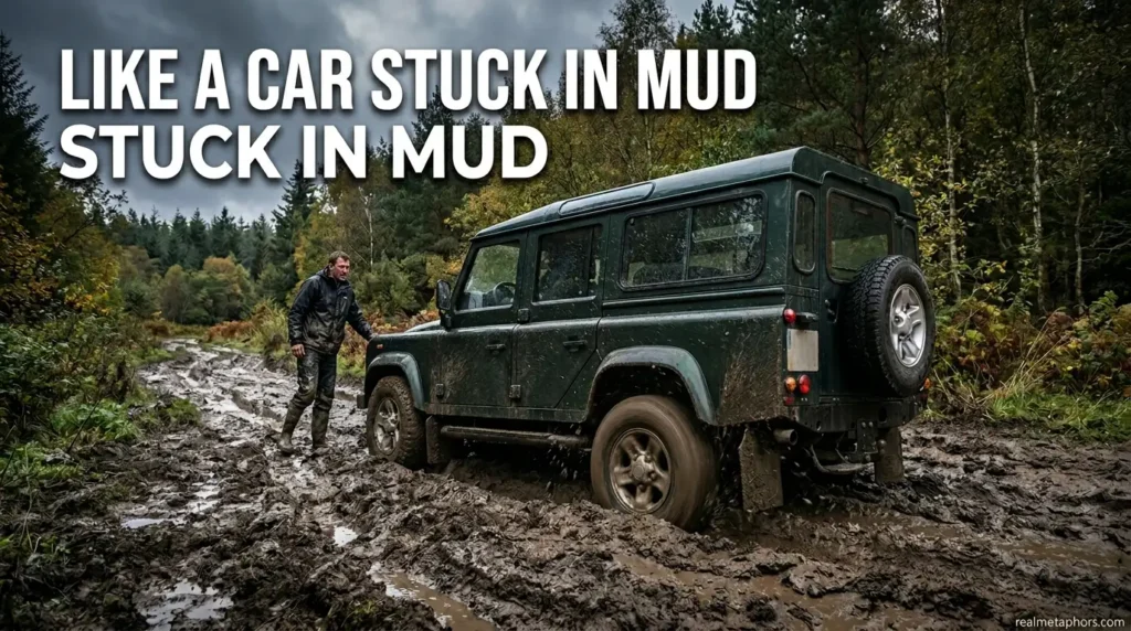 Like a Car Stuck in Mud