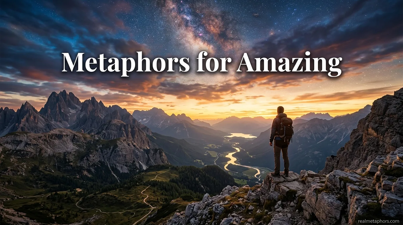 25+ Metaphors for Amazing