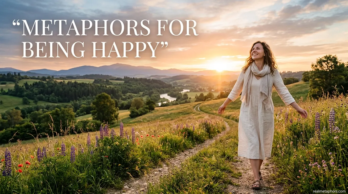 Metaphors for Being Happy