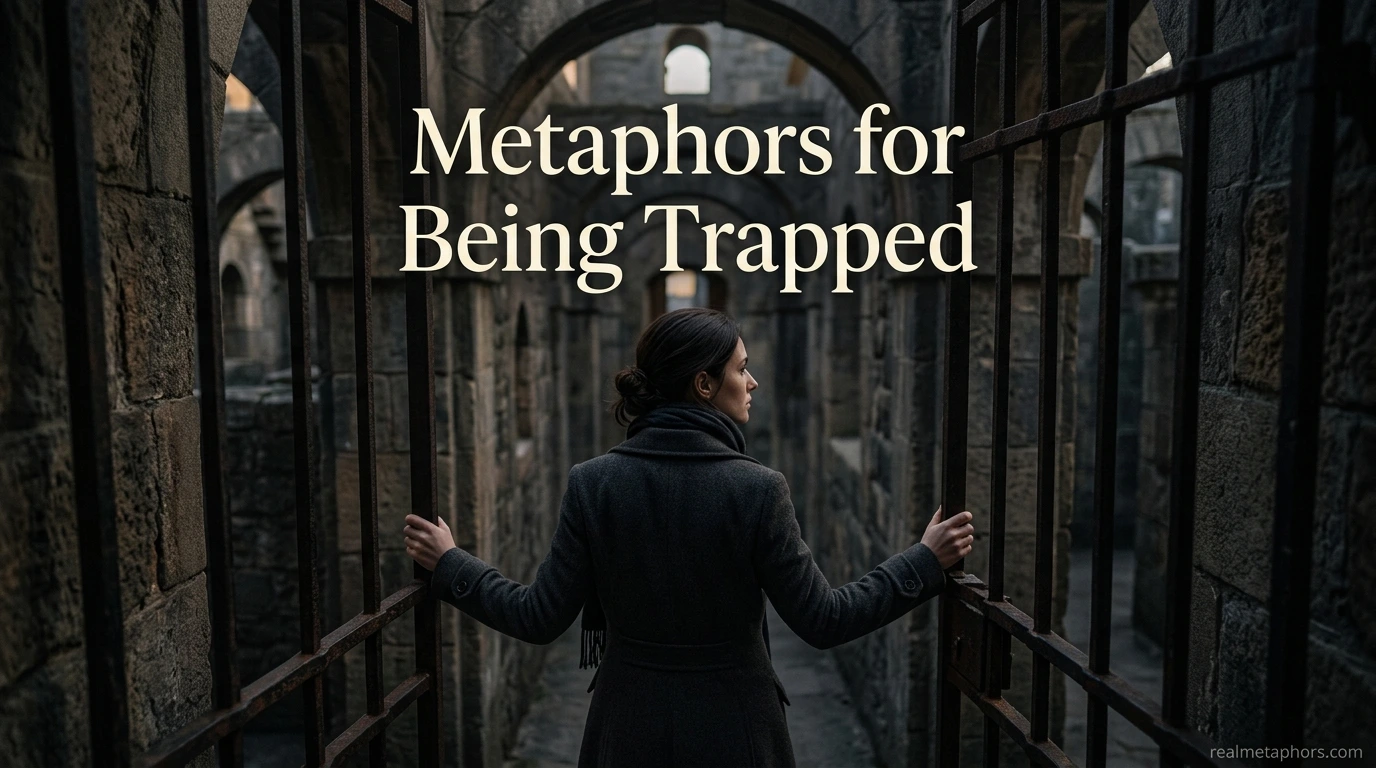 25+ Metaphors for Being Trapped