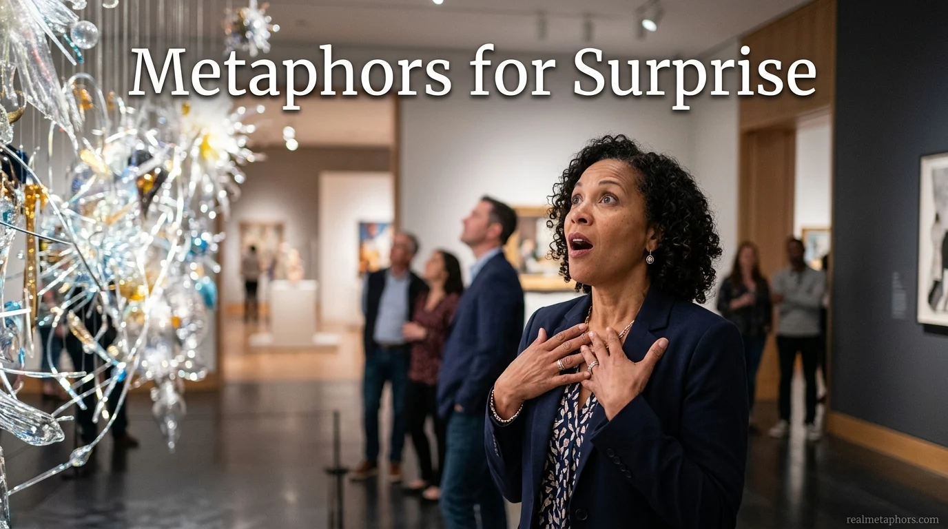 Metaphors for Surprise