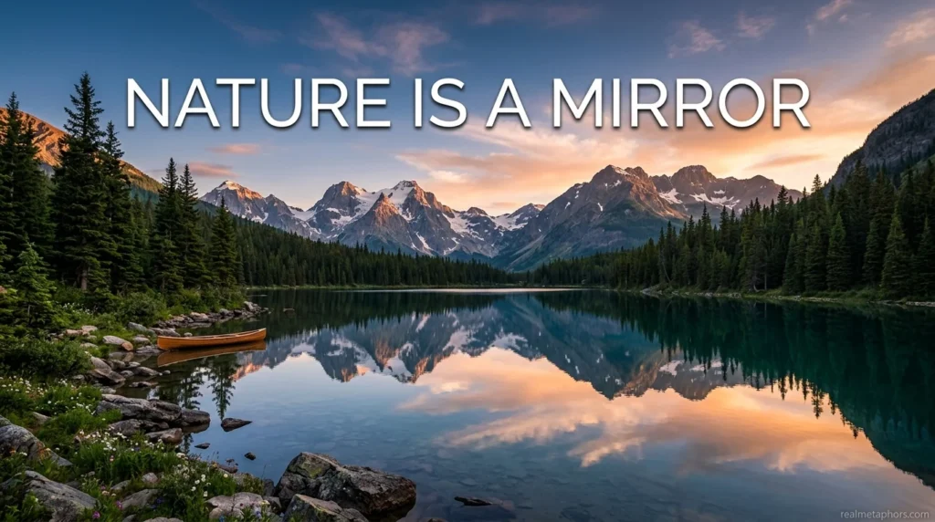 Nature is a Mirror
