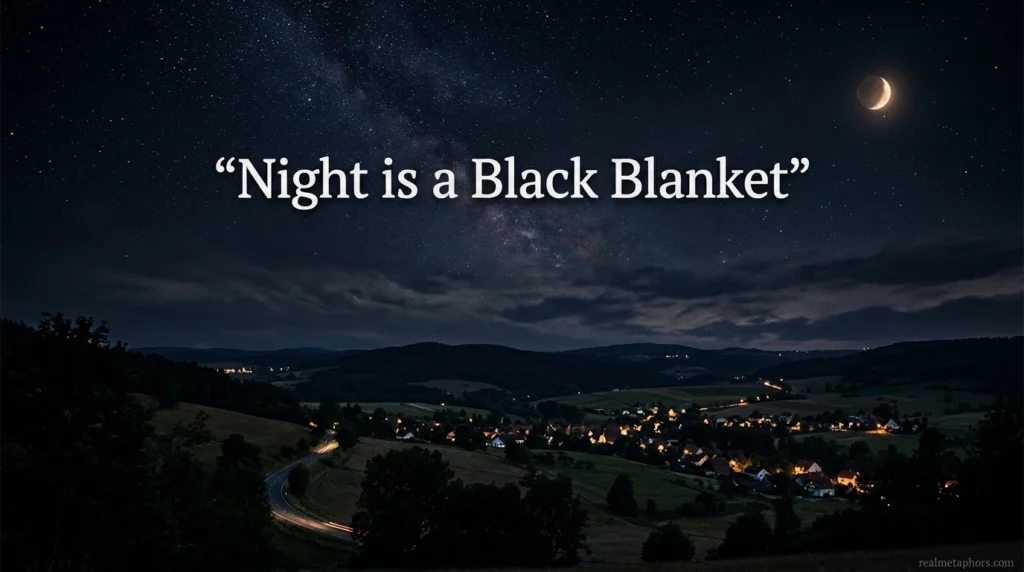 Night is a Black Blanket
