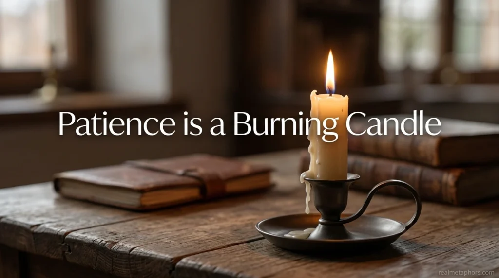 Patience is a Burning Candle