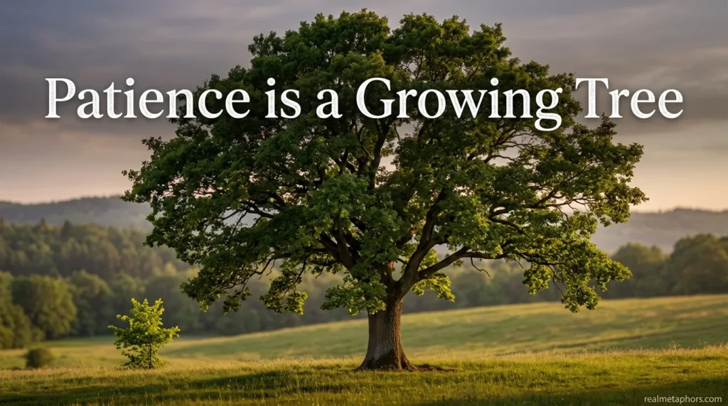 Patience is a Growing Tree