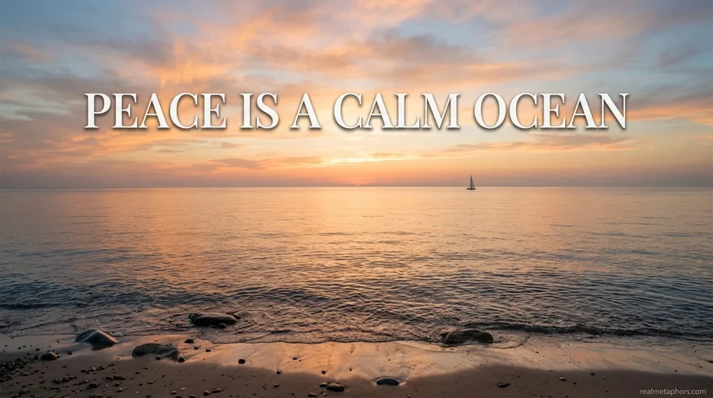 Peace is a Calm Ocean