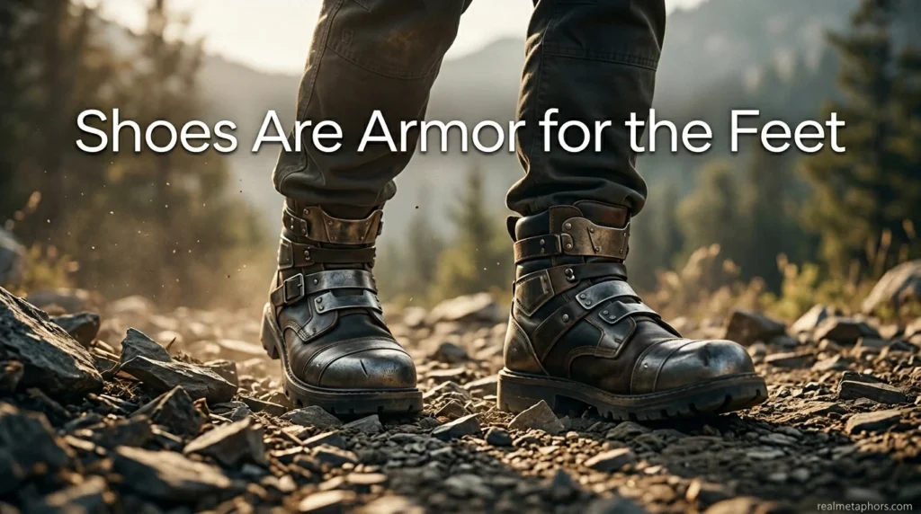 Shoes Are Armor for the Feet