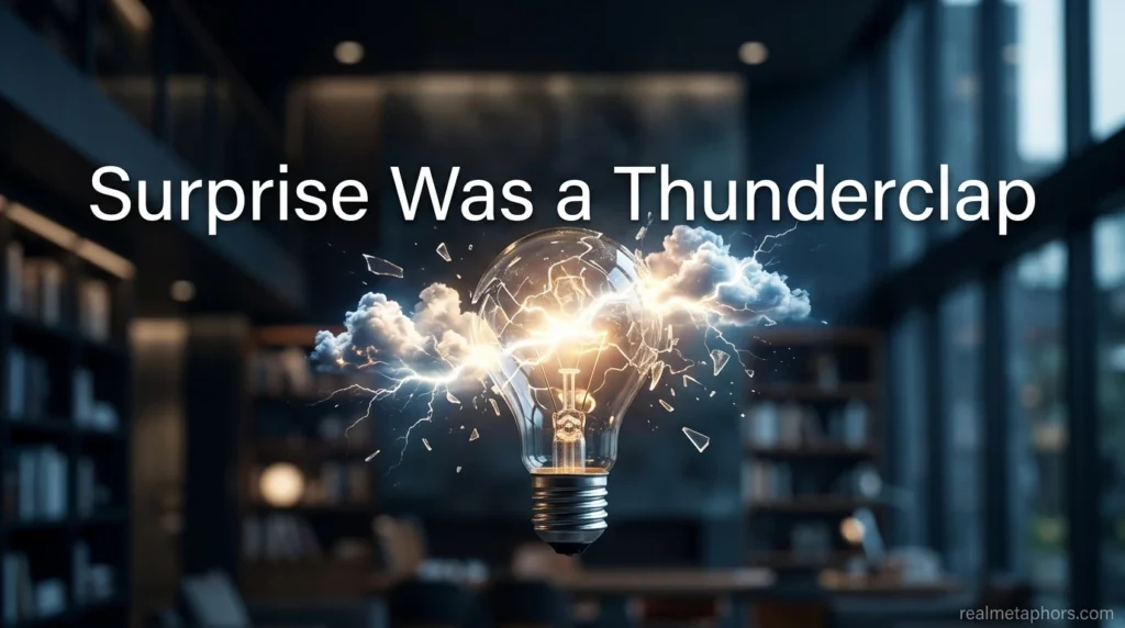 Surprise Was a Thunderclap