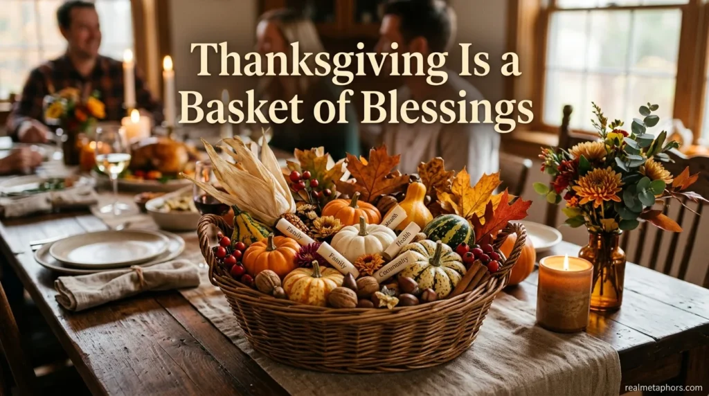 Thanksgiving Is a Basket of Blessings