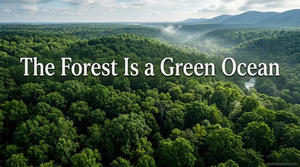 The Forest Is a Green Ocean