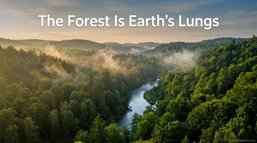 The Forest Is Earth’s Lungs