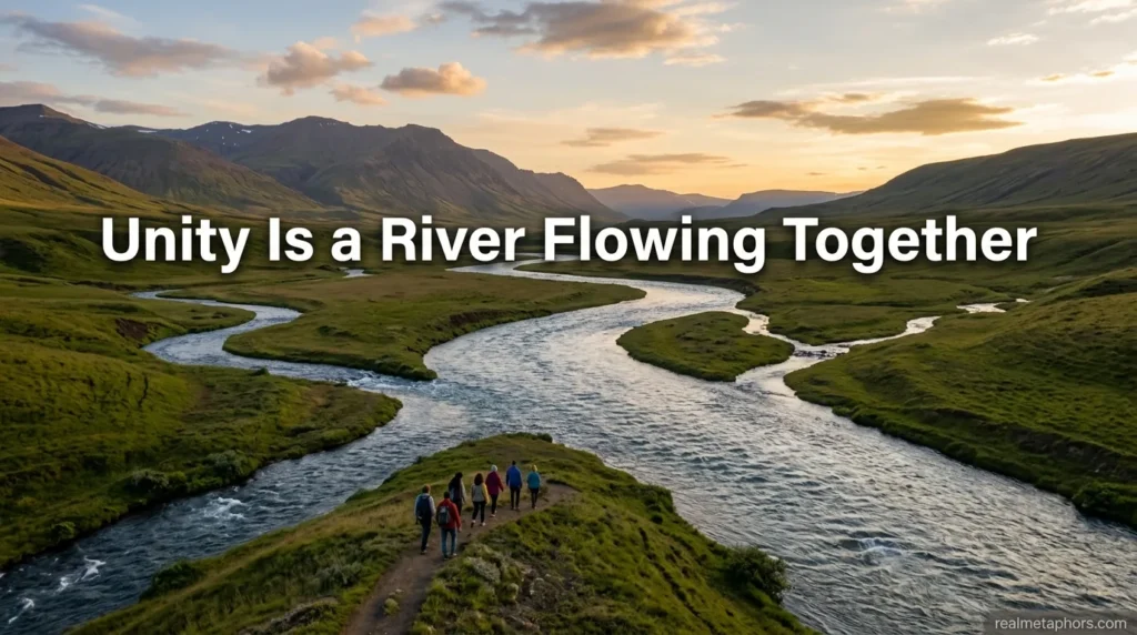 Unity Is a River Flowing Together