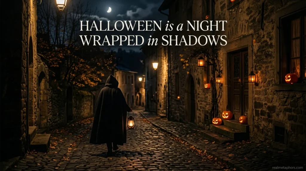Halloween is a Night Wrapped in Shadows