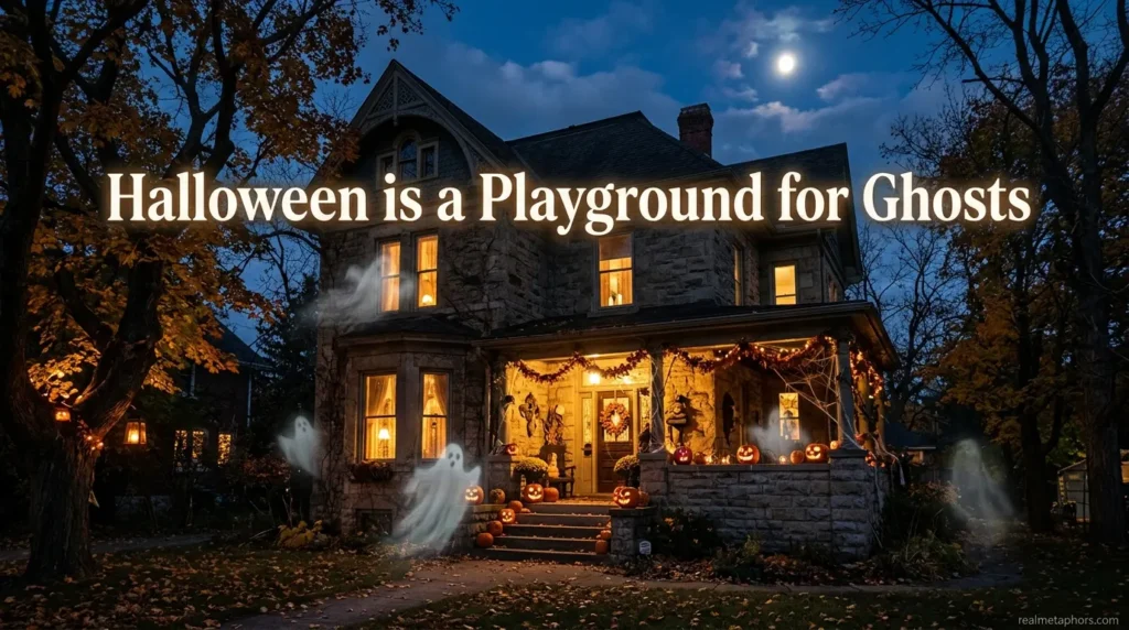 Halloween is a Playground for Ghosts