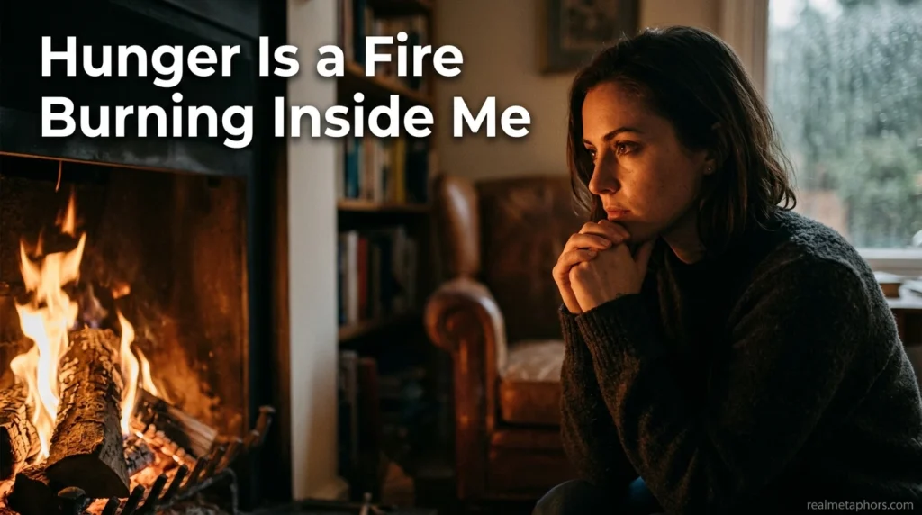 Hunger Is a Fire Burning Inside Me